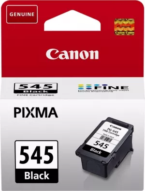 Cartus Cerneala Original Canon Black, PG-545, pentru Pixma IP2850|MG2450|MG2455|MG2550|MG2550S|MG2950|MG3050|MG3051|MG3052|MG3053|MX495 Black|MX495 White|TR4550|TS205|TS305|TS3150|TS315, , incl.TV 0.11 RON, "BS8287B001AA"