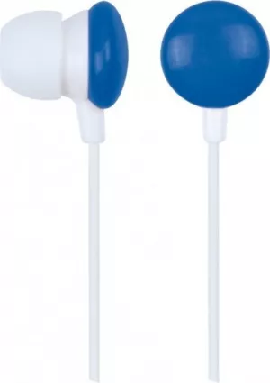 CASTI Gembird, cu fir, intraauriculare, utilizare MP3, smartphone (doar audio), microfon nu, conectare prin Jack 3.5 mm, negru / albastru, "MHP-EP-001-B", (include TV 0.18lei)