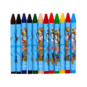 Creioane cerate Paw Patrol, 12 culori/set - STARPAK