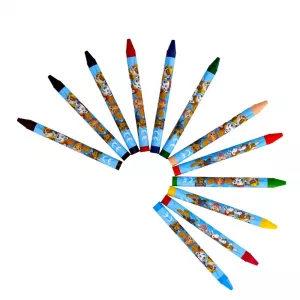 Creioane cerate Paw Patrol, 12 culori/set - STARPAK
