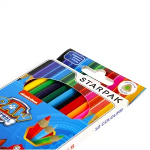 Creioane color Paw Patrol, 12 culori/set - STARPAK