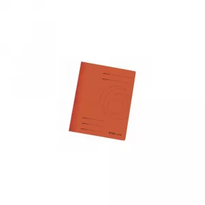 Dosar color cu sina 320g orange Set 10 - HERLITZ