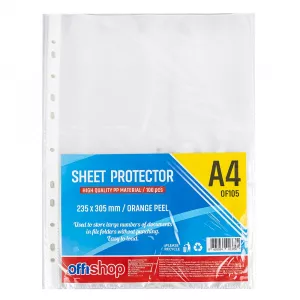 Folie protectie A4, 40 MIC, 100 buc/set - OFFISHOP