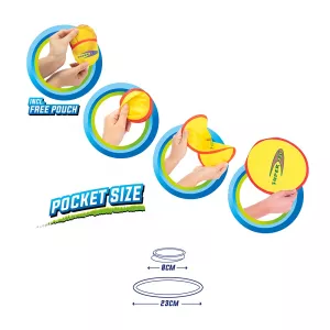 Frisbee pliabil + husa - Toi-Toys