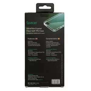 HUSA SMARTPHONE Spacer pentru Samsung S8, grosime 0.6 mm, material flexibil TPU, ultra subtire, transparenta "SPT-UT-SA.S8"