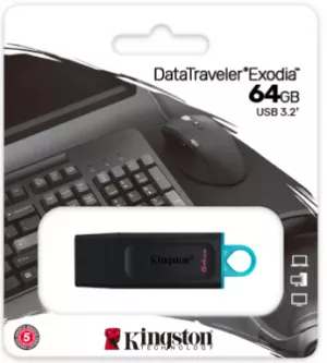 KS USB 64GB DATATRAVELER EXODIA M 3.2, "DTXM/64GB" (include TV 0.03 lei)