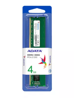 Memorie DDR Adata  DDR4 4 GB, frecventa 2666 MHz, 1 modul, "AD4U26664G19-SGN"