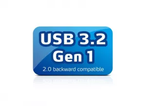 MEMORIE USB 3.2 ADATA 64 GB, retractabila, carcasa plastic, alb / verde, "AUV320-64G-RWHGN" (include TV 0.03 lei)