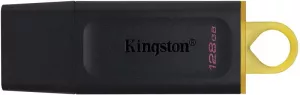 MEMORIE USB 3.2 KINGSTON 128 GB, cu capac, carcasa plastic, negru, "DTX/128GB" (include TV 0.03 lei)