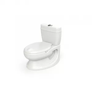 Olita tip WC, cu sunet, alb, 28x39x38cm - Dolu