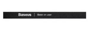 ORGANIZATOR cabluri tip Velcro Baseus Colourful Circle, 1m, negru "ACMGT-E01" - 6953156293441