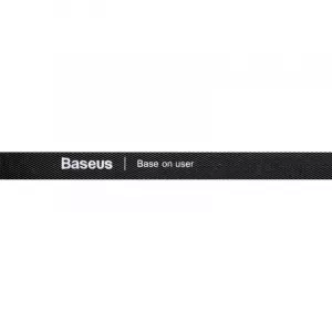 ORGANIZATOR cabluri tip Velcro Baseus Colourful Circle, 3m, negru "ACMGT-F01" - 6953156293496