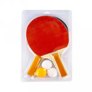 Palete ping-pong + 3 mingi, 1 set/blister