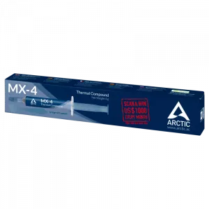 PASTA SILICONICA ARCTIC  4g "MX-4 4g &amp; aplicator". "ACTCP00031B"