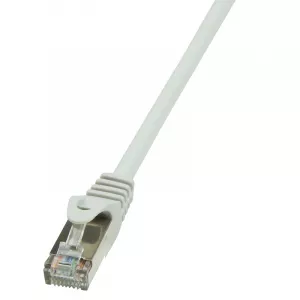 PATCH CORD FTP LOGILINK Cat5e, cupru-aluminiu, 0.25 m, gri, AWG26, ecranat "CP1012S" (include TV 0.06 lei)