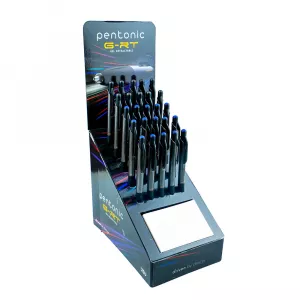 Pix cu gel Pentonic G-RT, culori asortate, 30 buc/display - LINC