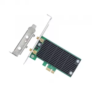 PLACA RETEA TP-LINK AC1200, intern wireless 2.4 GHz | 5 GHz, PCI-E, port, 1200 Mbps, antena externa x 2, "Archer T4E"