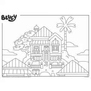 Puzzle Bluey 2 in 1, 24 piese - LISCIANI