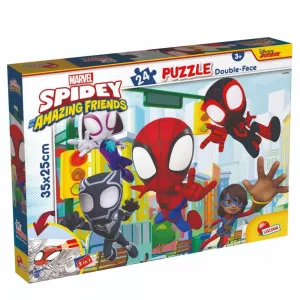 Puzzle Marvel Spidey 2 in 1, 24 piese - LISCIANI