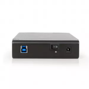 RACK extern GEMBIRD, extern pt. HDD, 3.5 inch, S-ATA, interfata PC USB 3.0, aluminiu, negru, "EE3-U3S-3" (include TV 0.8lei)