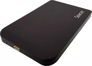 RACK extern SPACER, pt HDD/SSD, 2.5 inch, S-ATA, interfata PC USB 3.0, aluminiu, negru, "SPR-25611" 45503295 (include TV 0.8lei)