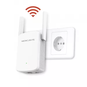 RANGE EXTENDER MERCUSYS wireless  AC1200Mbps, 1 x 10/100Mbps RJ45, 2 ant ext, dual band 2.4Ghz si 5Ghz, "ME30" (include TV 1.75lei)