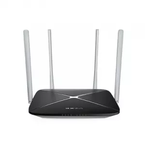 ROUTER MERCUSYS wireless 1200Mbps, 4 porturi 10/100Mbps, Dual Band AC1200 "AC12" (include TV 1.75lei) 692884