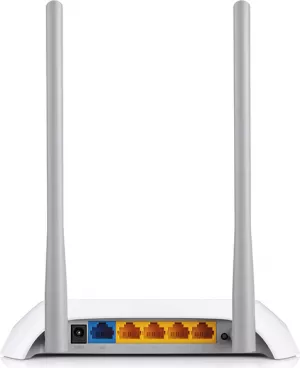 ROUTER TP-LINK wireless  300Mbps, 4 porturi 10/100Mbps, 2 antene externe, 2T2R "TL-WR840N" /45504890 (include TV 1.75lei) 492561