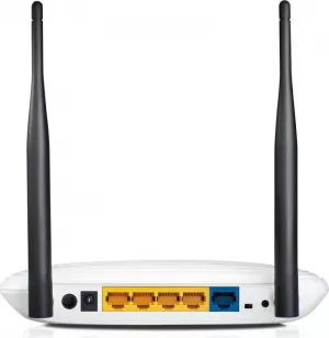 ROUTER TP-LINK wireless  300Mbps, 4 porturi 10/100Mbps, 2 antene externe, Atheros, 2T2R "TL-WR841N" (include TV 1.75lei)