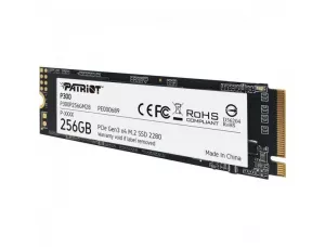 SSD PATRIOT, P300, 256 GB, M.2, PCIe Gen3.0 x4, 3D TLC Nand, R/W: 1700/1100 MB/s, "P300P256GM28"