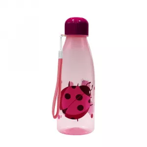 Sticla apa 500 ml, plastic, Ladybug, 6.5x20 cm - S-COOL