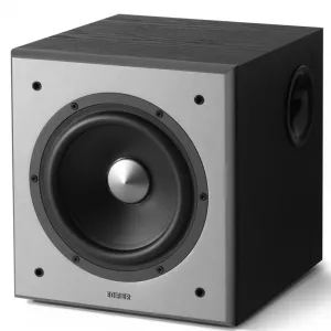 SUBWOOFER EDIFIER, RMS: 70W activ, 8" bass, RCA Line-in/Line-out, automatic stand-by, frecv. 38Hz-200Hz, MDF 21mm, black, " T5-BK" (include TV 3.5lei)