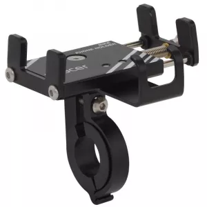 SUPORT Bicicleta SPACER pt. SmartPhone, fixare de ghidon, Metalic, black, cheie de montare,  "SPBH-METAL-BK"