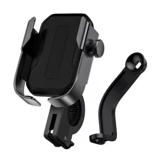 SUPORT Bicicleta/Motocicleta Baseus Armor pt SmartPhone, fixare de bare de diferite dimensiuni, negru "SUKJA-01" - 6953156217546