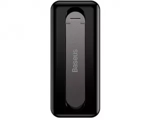 SUPORT Telefon Baseus Foldable Bracket, pliere 90 grade, rotire 360 grade, grosime 4mm, autoadeziv, negru "LUXZ000001" - 6932172603311