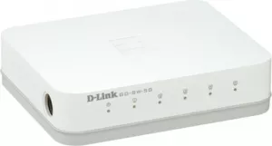 SWITCH D-LINK  5 porturi Gigabit, carcasa plastic, "GO-SW-5G" (include TV 1.75lei)