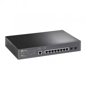 Switch TP-Link cu management L2+, 8 Porturi Gigabit, 2 x SFP Gigabit "TL-SG3210" (include TV 1.75lei)