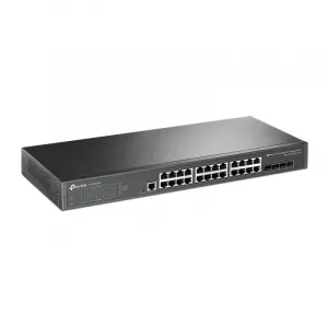 Switch TP-Link cu management L2, 24 Porturi Gigabit, 4 x SFP+ Gigabit "TL-SG3428X" (include TV 1.75lei)