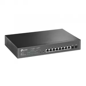 SWITCH TP-LINK POE  10 porturi Gigabit (8 PoE+), IEEE 802.3at/af, carcasa metalica "TL-SG2210MP" (include TV 1.75lei)