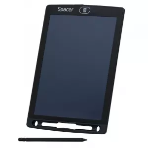TABLETA LED SPACER pentru scris si desenat, interactiva, e-learning, 8.5 display, black, baterie CR1220 "SPTB-LED"   (include TV 0.8lei)