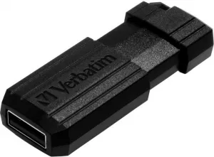USB DRIVE 2.0 PINSTRIPE 64GB BLACK "49065"