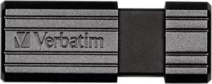 USB DRIVE 2.0 PINSTRIPE 8GB BLACK "49062"