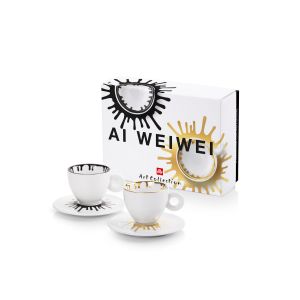 23234 illy Kit Ai Weiwei (2 cesti cappuccino+2 farfurii)