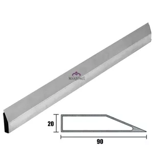 Dreptar aluminiu trapezoidal 90x20 mm 2500 mm