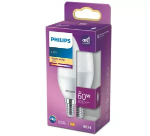 Bec LED Philips E14 7W 806lm lumina calda 2700 K