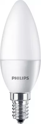 Bec Philips Lumanare E14 4W LED, 25W 2700 K
