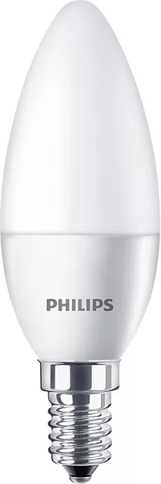 Bec Philips B35 5.5W-40W E14 LED, 40W 2700 K