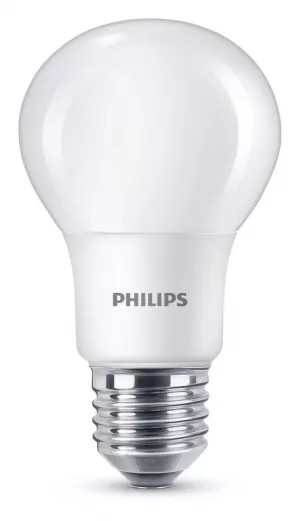 Bec Philips E27 8W LED, 60W 4000 K