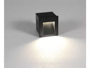 Aplica exterior Trento negru 1 x LED, 3W