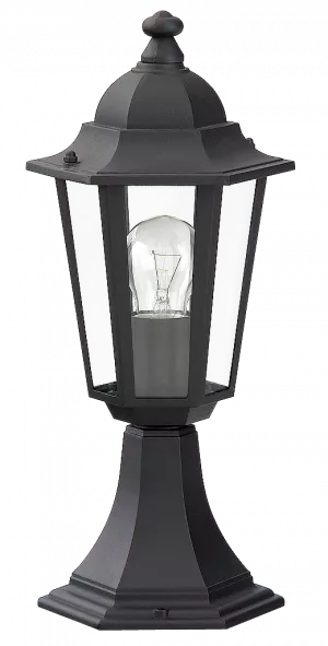 Lampadar Exterior Velence 1x E27, max 60W Negru
